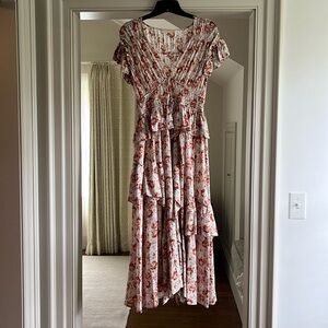 Ulla Johnson midi floral dress